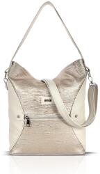  Zellia Női Válltáska Td25001 Beige-Arany - Groove - (21941351)
