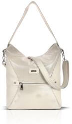  Zellia Női Válltáska Td25001 Beige-Arany - Csillámos - (21679254)