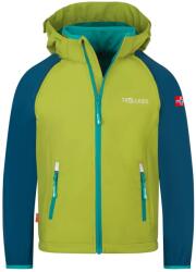 TROLLKIDS Детско софтшел яке Trollkids Kids Rondane Zip Off Jacket XT Softshell jacket - Pear Green / Madeira Blue / Sea Green - размер 92 (EU) (703-2398-1311)