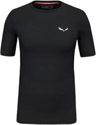 Salewa Мъжко мериносово термобельо Salewa Cristallo Warm AMR Tee Merino base layer - Black Out II - размер 52 (015-1345-0614)