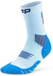 CEP Дамски чорапи за бягане Cep Women's Run Socks Mid Cut 5.0 Running socks - Blue / Ice - размер III (201-9133-0912)