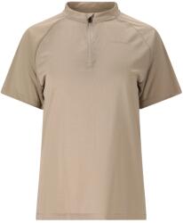 ENDURANCE Дамска фланелка с къс ръкав за колоездене ENDURANCE Women's Crow Melange Cycling/MTB S/S Shirt Cycling jersey - Lilac Gray - размер 42 (EU) (156-2412-0315)