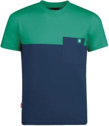 TROLLKIDS Детска тениска Trollkids Kid's Bergen T T-shirt - Navy / Pepper Green - размер 176 (EU) (704-1801-0720)