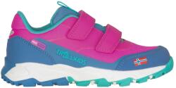 Trollkids Детски мултиспорт обувки Trollkids Kid's Preikestolen Hiker Multisport shoes - Light Magenta / Cornflower / Aquamarine / Morning Dew - размер 38 (EU) (702-2108-1424)