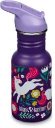 Klean Kanteen Детска бутилка за вода Klean kanteen Kid's Classic Narrow Flip Sport Water bottle - Leaping Unicorn - размер 355 ml (533-2200-0311)