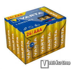 VARTA LONGLIFE POWER CUBE tartós elem, AAA, LR03, 1.5V, alkáli, 24db/csomag (4103301134)