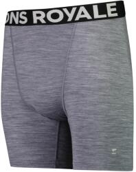Mons Royale Мъжко мериносово термобельо Mons royale Hold 'em Boxer Merino base layer - Grey Heather (015-0870-2511)
