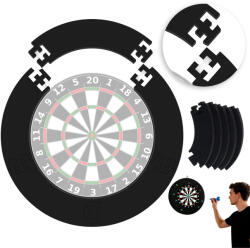  Fekete Pajzsvédő Dart Eva 45 Cm Levehető (Czarna Osłona Ochronna Tarczy)