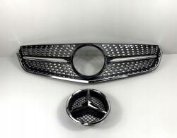 Dac Mercedes E-osztály W207 207 2009-2012 Grill Első Sárvédő Fekete Daimond