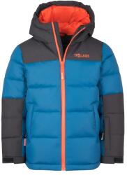 TROLLKIDS Детско зимно яке Trollkids Kid's Narvik Jacket Pro Winter jacket - Nordic Blue / Black / Flame Orange - размер 98 (EU) (703-4669-0512)
