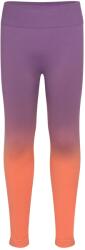 Trollkids Детски клин Trollkids Girl's Senja Leggings - Violet Sorbet / Coral Haze - размер 104 (EU) (711-0296-0311)