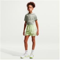 Nike Детска тениска Nike Kid's Dri-Fit Miler S/S Top Sport shirt - Spruce Fog / Barely Green / Reflective Silver - размер XL (704-6158-0315)