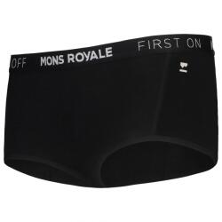 Mons Royale Дамско мериносово термобельо Mons Royale Women's Sylvia Boyleg Merino base layer - Black (115-1405-0112)