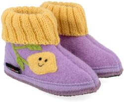 Haflinger Детски пантофи Haflinger Kid's Hüttenschuh Zitrone Slippers - Orchid - размер 23 (EU) (702-6032-0111)