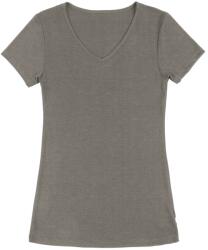Joha Дамско мериносово термобельо Joha Women's Blouse S/S Merino base layer - Sesame Melange - размер XS (115-1441-0211)