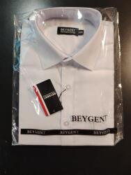 Beygent férfi fehér hosszúujjú 100% pamut klasszikus alkalmi ing men's classic shirt