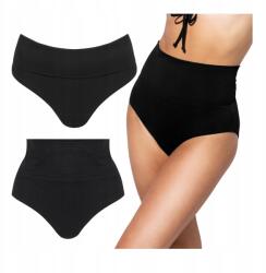 Verde Veronica Bikini alsó fekete magas derekú fürdőbugyi Verde Veronica S (dół bikini wysoki stan niski stan)