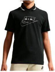 Nike Детска тениска Nike Kid's NSW Tee Air T-shirt - Black / White - размер XS (704-6162-0111)