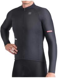 Sportful Мъжка фланелка с дълъг ръкав за колоездене Sportful Supernova Thermal Jersey Cycling jersey - Black (056-3778-0113)