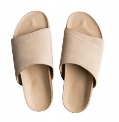 Ombre Férfi velúr flip-flop papucs parafa talppal bézs OM-FOSF-0247 méret 41 (OM-FOSF-0247)
