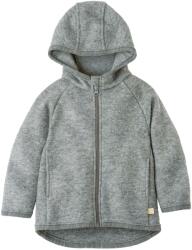 disana Детско вълнено яке disana Kid's Walk-Jacke Zipp Wool jacket - Grau - размер 86/92 (EU) (703-6090-0412)