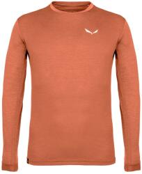 Salewa Мъжка блуза с дълъг ръкав Salewa Puez Melange Dry L/S Tee Sport shirt - Bombay Brown Melange - размер 3XL (016-5111-1416)