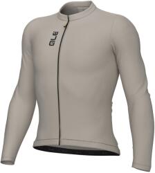 Alé Мъжка фланелка с дълъг ръкав за колоездене Alé Pragma Color Block L/S Jersey Cycling jersey - Stone - размер XXL (056-3426-0217)