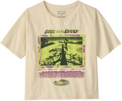 Patagonia Дамска тениска Patagonia Women's Run Like Roots Easy Cut T-Shirt - Undyed Natural (916-6173-0213)