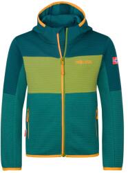 TROLLKIDS Детско поларено яке Trollkids Kid's Sogndal Jacket XT Fleece jacket - Sea Green / Lagoon Green / Pear Green / Sahara Sunset - размер 98 (EU) (703-5394-0312)