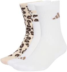 adidas Мъжки спортни чорапи adidas Leo Graphic Socks 3-Pack Sports socks - Crystal Linen / Khaki Six / Dark Brown - размер 37-39 (207-2198-0112)