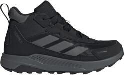 adidas Terrex Детски туристически обувки adidas Terrex Kid's Anylander Mid ClimaProof Walking boots - Core Black / Grey Five / Core Black - размер 36 (EU) (702-5785-0112)