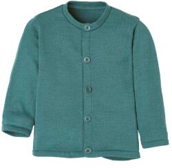 disana Детско вълнено яке disana Kid's Strick-Jacke Cardigan - Eukalyptus - размер 98/104 (EU) (703-6088-0312)