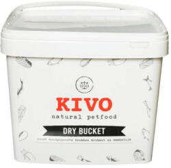 Kivo táptartó vödör 14kg kutyatáp számára