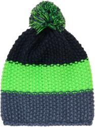 Color Kids Детска зимна шапка (beanie) Color kids Kid's Hat Colorblock Beanie - Green Gecko - размер 50 cm (904-2407-0211)