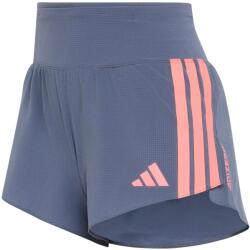 adidas Дамски шорти за бягане adidas Women's Adizero Gel Running shorts - Onix / Solar Turbo - размер XS (112-4646-0212)