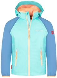 TROLLKIDS Детско софтшел яке Trollkids Kids Rondane Zip Off Jacket XT Softshell jacket - Aquamarine / Cornflower - размер 122 (EU) (703-2398-1416)