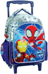 Gimsa Pókember Spidey Glow gurulós ovis hátizsák, táska 30 cm GIM33712072 (GIM33712072)