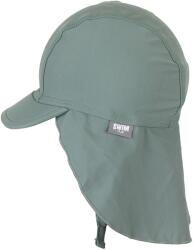 Sterntaler Детска шапка с козирка Sterntaler Kid's Peaked Cap with Neck Protection with Cord Cap - Matte Green - размер 49 cm (904-1911-0214)