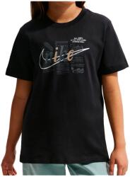 Nike Детска тениска Nike Kid's NSW Tee Club Script T-shirt - Black - размер M (704-6164-0113)