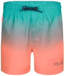 Trollkids Детски бордшорт Trollkids Kid's Haukland Shorts Boardshorts - Aqua Mint / Vivid Orange - размер 104 (EU) (750-2498-0213)