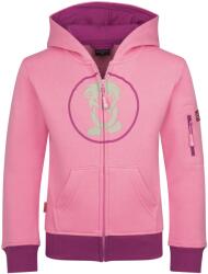 TROLLKIDS Детски суичър Trollkids Kids Sortland Jacket Hoodie - Candy Pink / Fresh Berry - размер 116 (EU) (704-1558-3115)