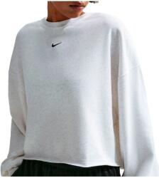 Nike Дамски пуловер Nike Women's NSW Chill FT Crew Jumper - Birch Heather / Black (117-3789-0112)