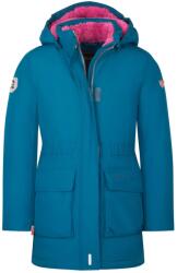 TROLLKIDS Детско пухено яке Trollkids Girl's Alesund Coat Coat - Madeira Blue / Bright Berry - размер 92 (EU) (703-2532-1011)