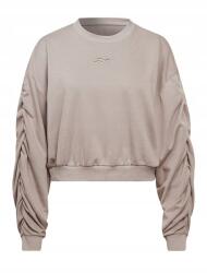 Reebok Női Crop Top Pulóver S Knit Fashion Cover Up H51846 Barna (H51846)