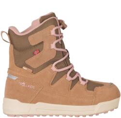 Trollkids Детски зимни ботуши Trollkids Kid's Finnmark Winter Boots - Brown Ochre - размер 32 (EU) (702-2964-0715)