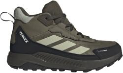 adidas Terrex Детски туристически обувки adidas Terrex Kid's Anylander Mid ClimaProof Walking boots - Olive Strata / Halo Green / Shadow Olive - размер 37 1/3 (EU) (702-5785-0414)