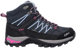 CMP Дамски туристически обувки CMP Women's Rigel Mid Trekking Shoes Waterproof Walking boots - Titanio / Skyway - размер 41 (EU) (119-0782-0816)
