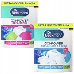Dr. Beckmann Folteltávolító só Oxi Színes és Fehér Szövet 400g x2 (5907022616842)