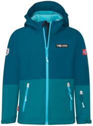 TROLLKIDS Детско софтшел яке Trollkids Kid's Skjorta Jacket Softshell jacket - Lagoon Green / Madeira Blue / Pool Blue - размер 176 (EU) (703-6162-0421)