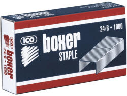 Boxer Tűzőkapocs 24/6 kék dobozos Boxer (7330024000) - irodaszerpiac